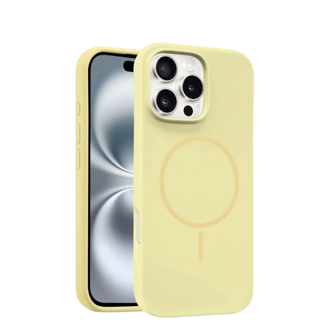 iPhone (15+16+17+18) Neon Silicone MagSafe Case