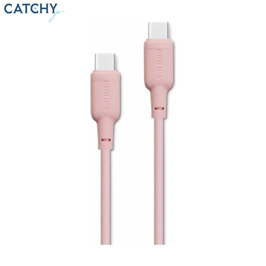 Philips DLC6541CB Cable Type-C To Type-C 1.2M (60W)