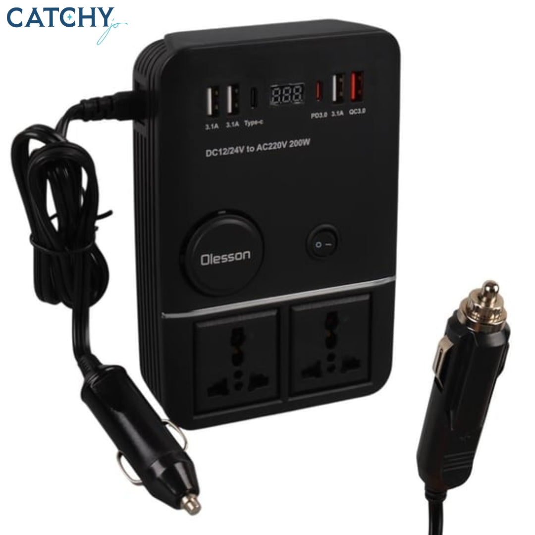 Olesson Car Power Inverter (200W)