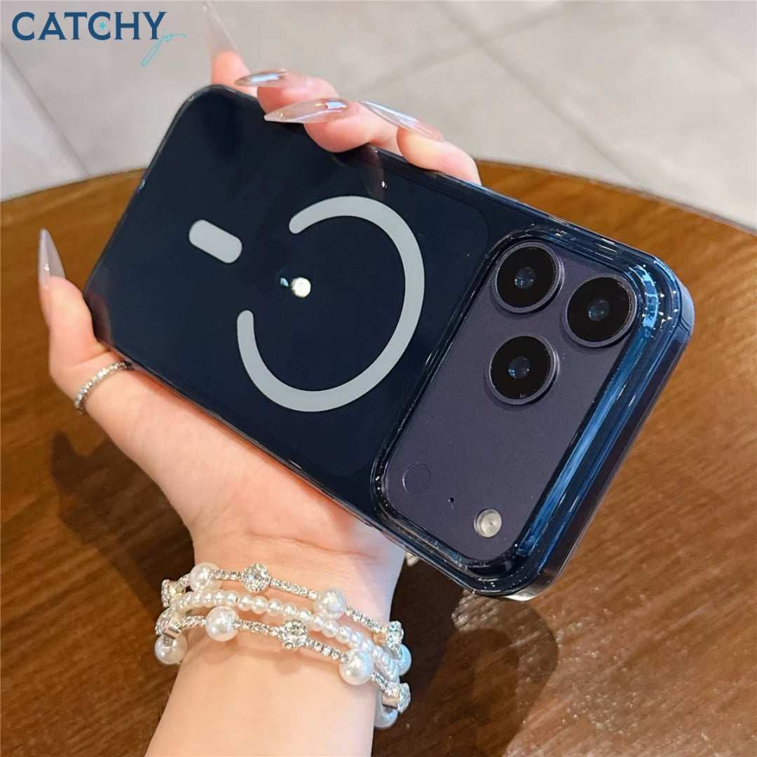 iPhone Crystal Colorful Magnetic Hard Case