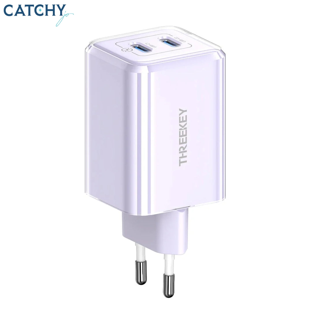 Threekey PD USB-C Fast Wall Charger Charging Adapter (35W)