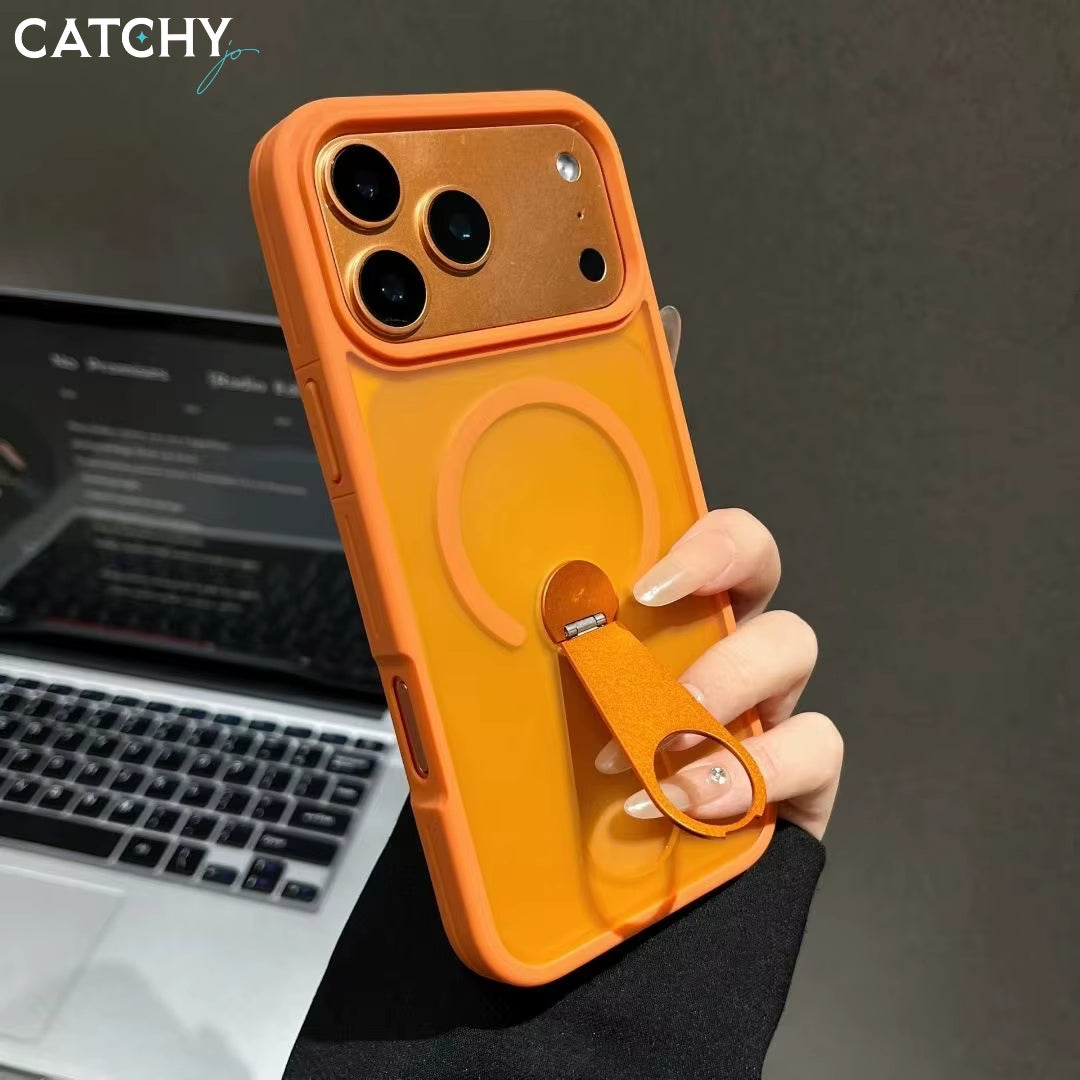 iPhone Pull Tab Stand Magnetic Case
