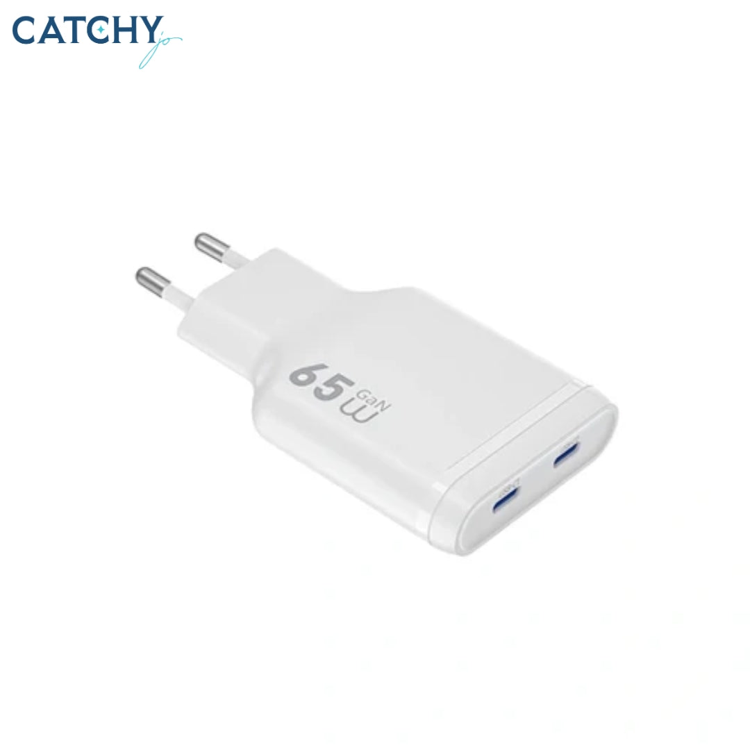 WiWU Wi-G035 Essen Slim Ultra Compact GaN Charger (65W)