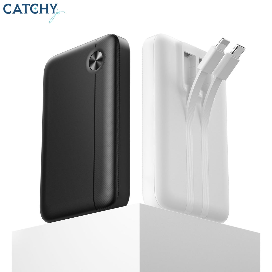 WiWU Wi-P060 Endurance Built-in Dual Cable Power bank (10000mAh)