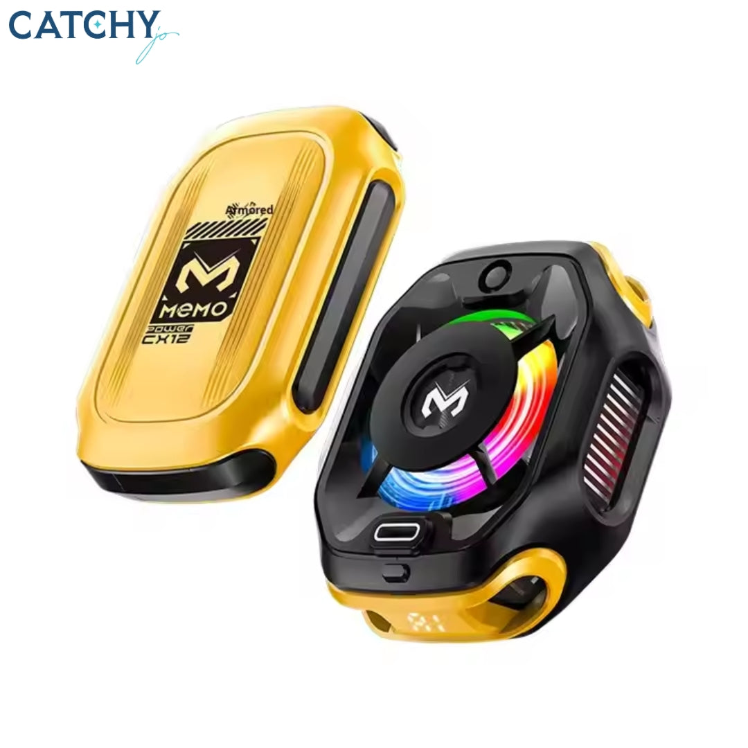 MEMO CX12 Mobile Phone Cooler Radiator With Digital Display&Battery