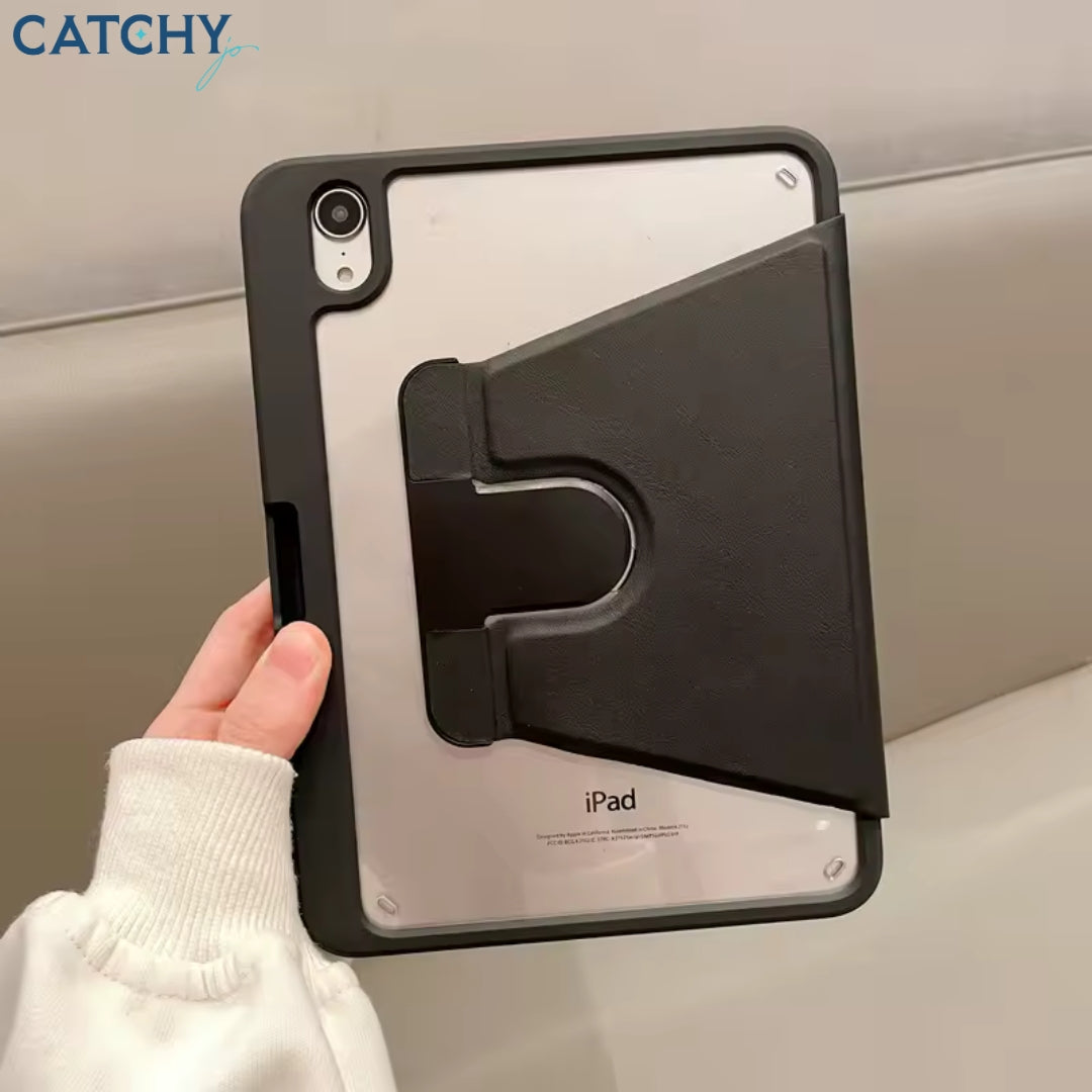 iPad Clear Hard Rotating Case