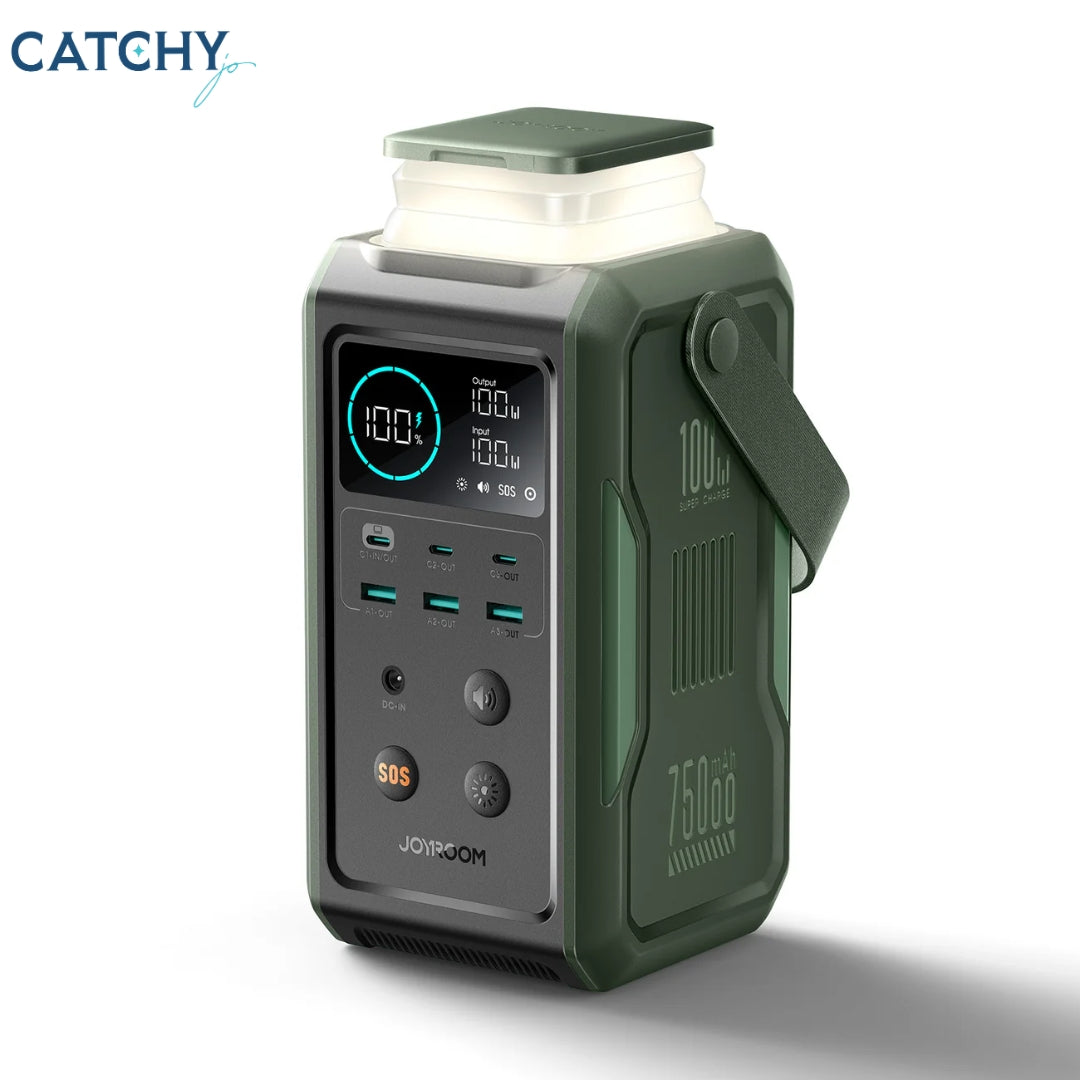 JOYROOM JR-PBF10 Power Bank With Retractable Light (75000mAh)