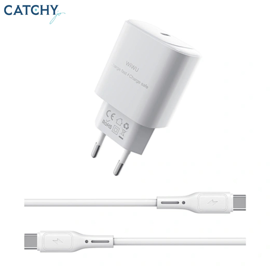 WiWU Wi-G008 Essen GaN Fast Charger Adapter (30W)