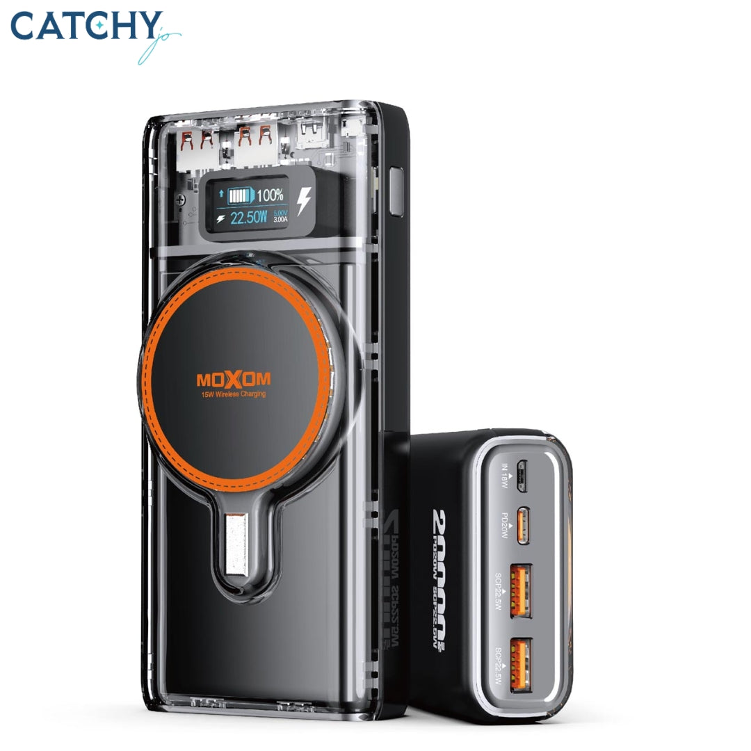 Moxom PB802 Magnetic Wireless Power Bank 22.5W (20000mAh)
