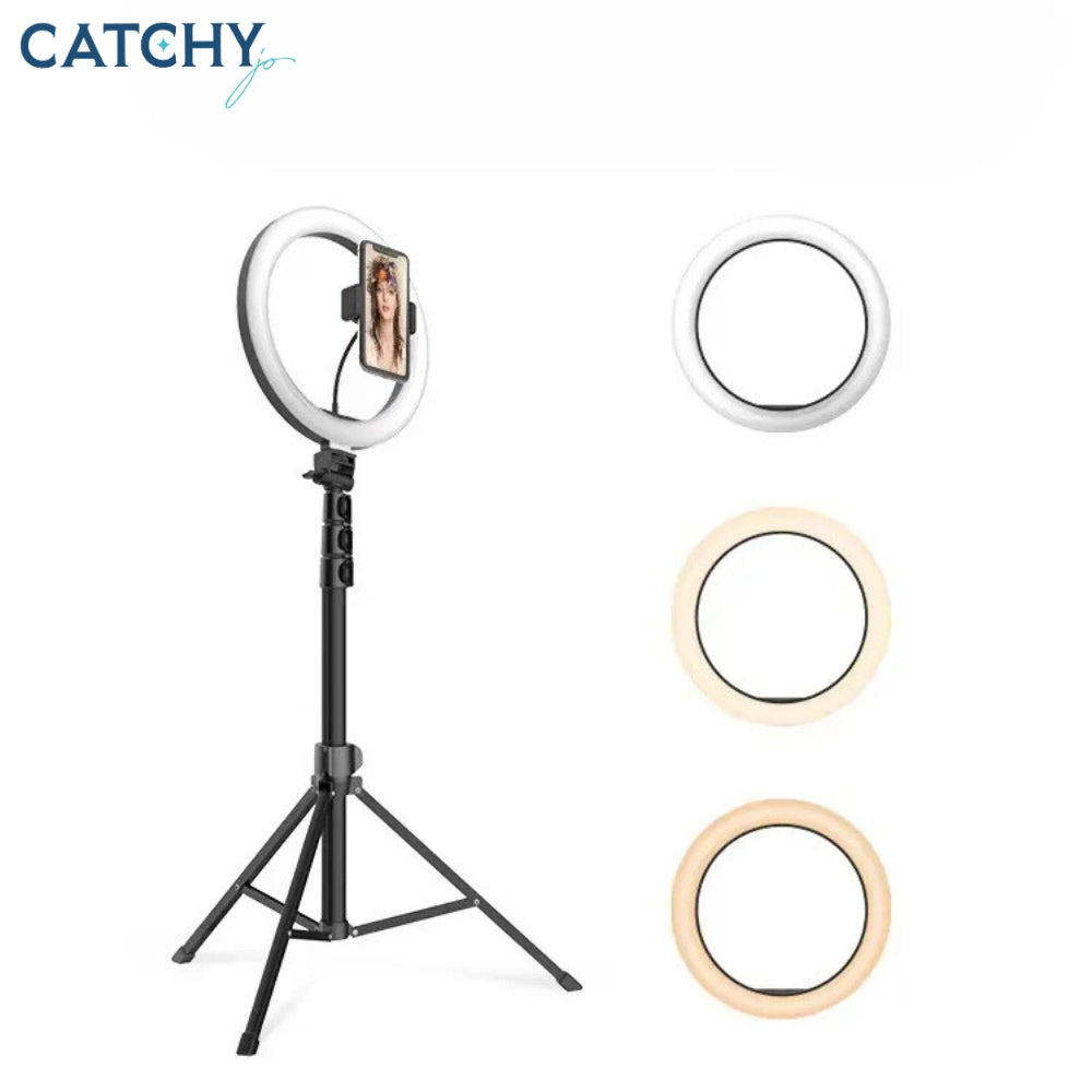 JMARY FM-536A Ring Light With Tripod & Remote
