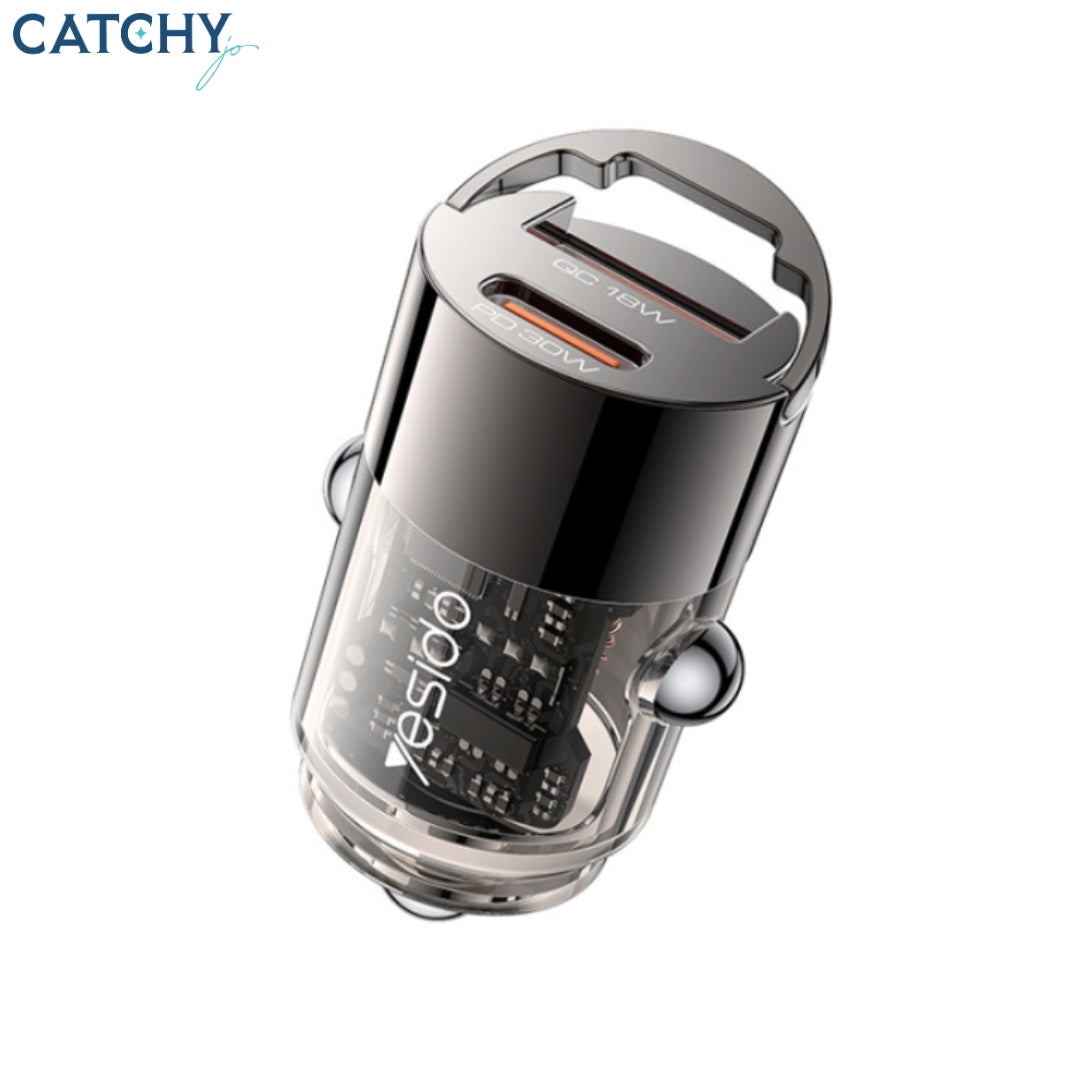YESIDO Y68 Transparent Fast Car Charger