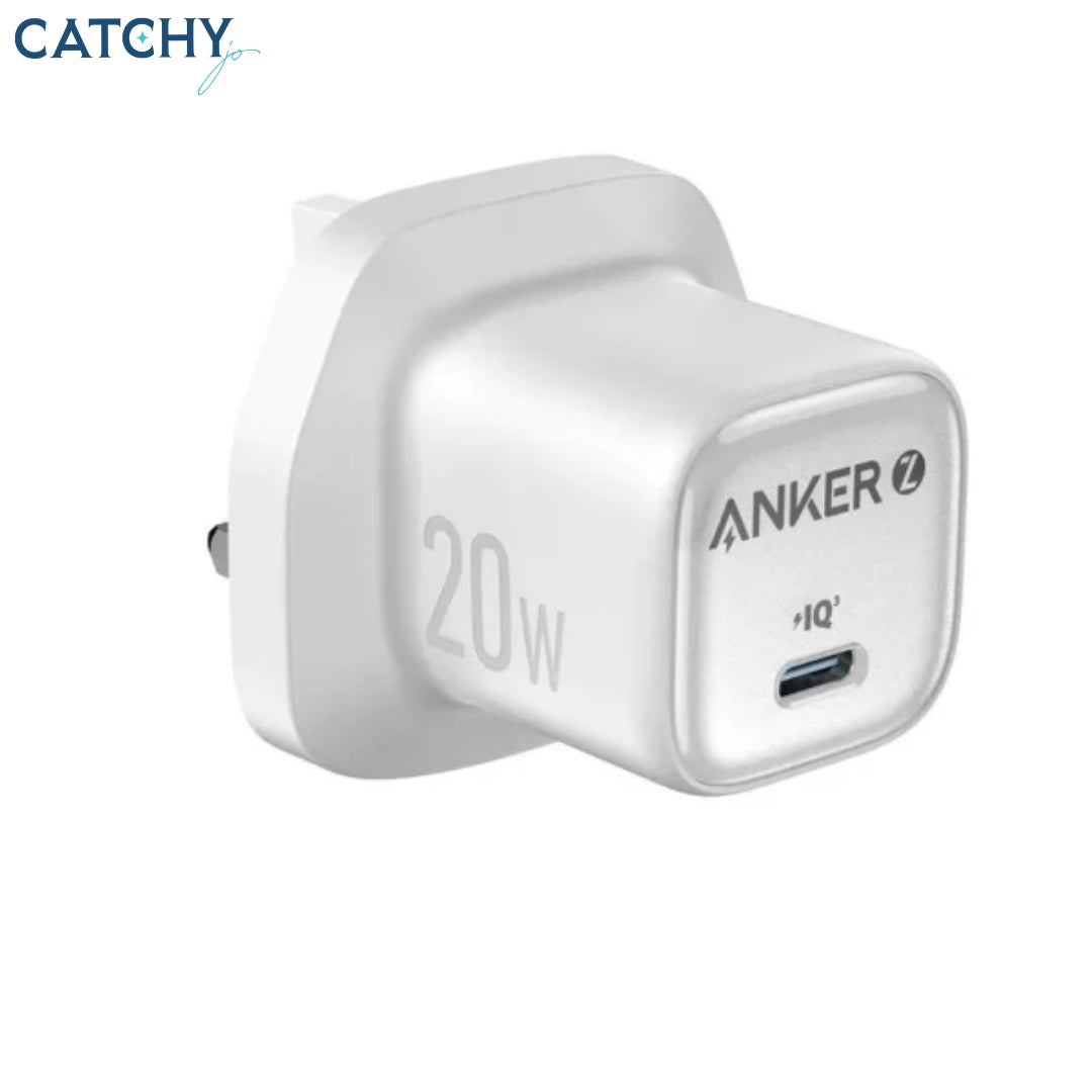 Anker Zolo PowerPort USB-C Wall Charger UK Plug (20W)
