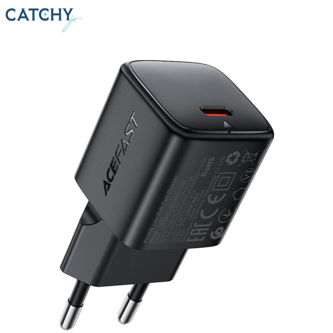 ACEFAST A118 USB-C Fast Charge Wall Charger EU (30W)
