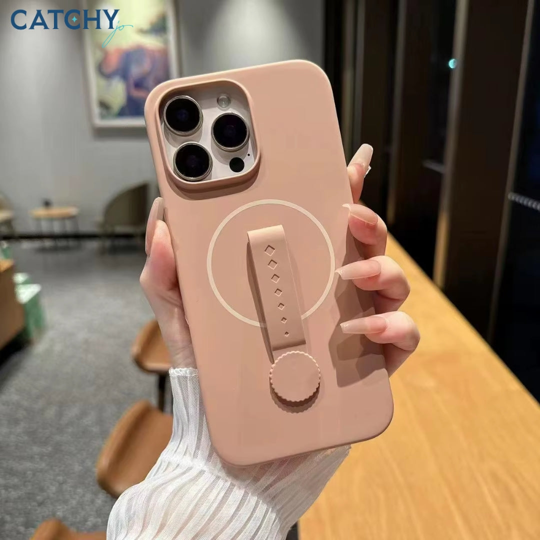 Silicone Magnetic Portable Function iPhone Case