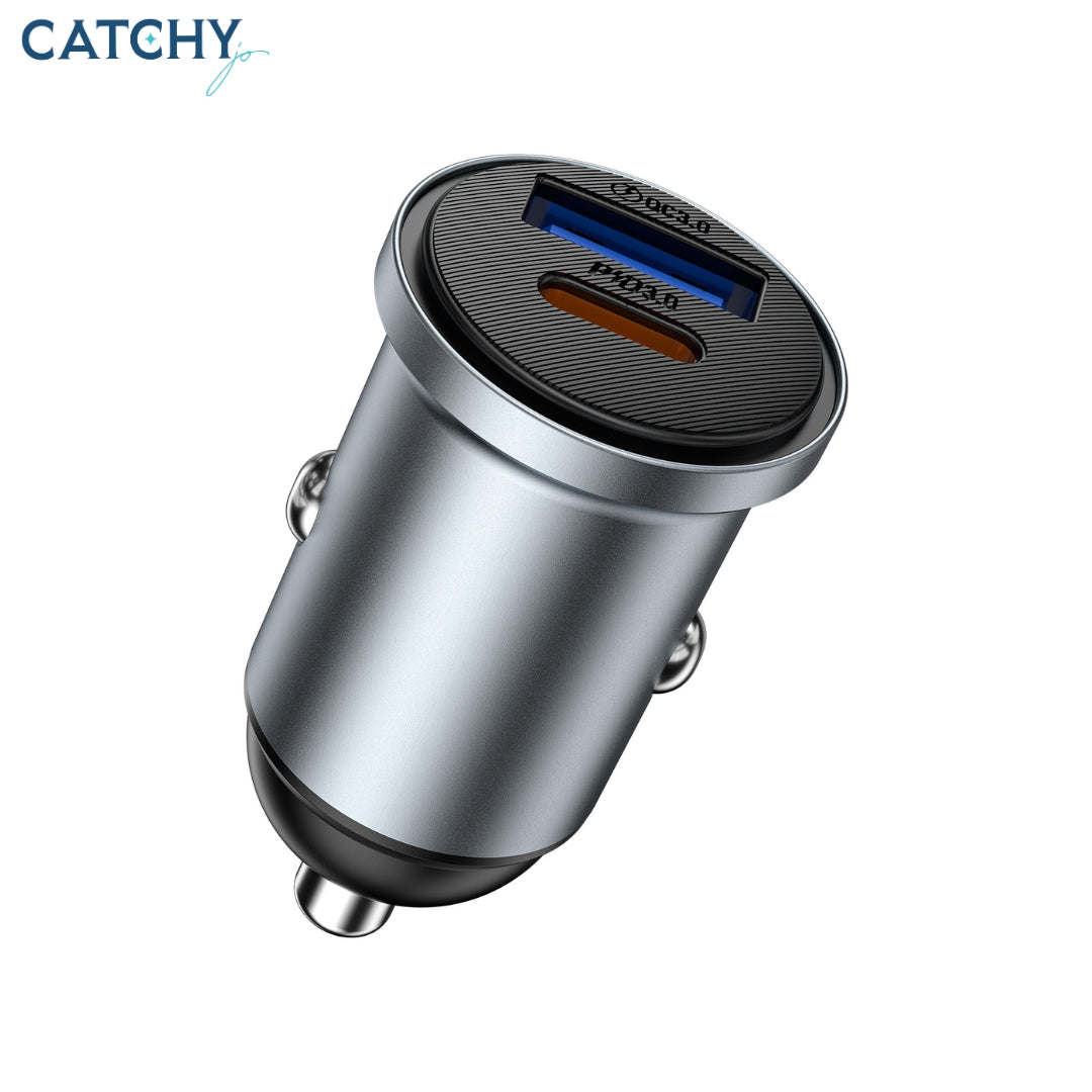 WiWU Wi-CC030 Nano Lite Type-C to Lighting Fast Car Charger (35W)