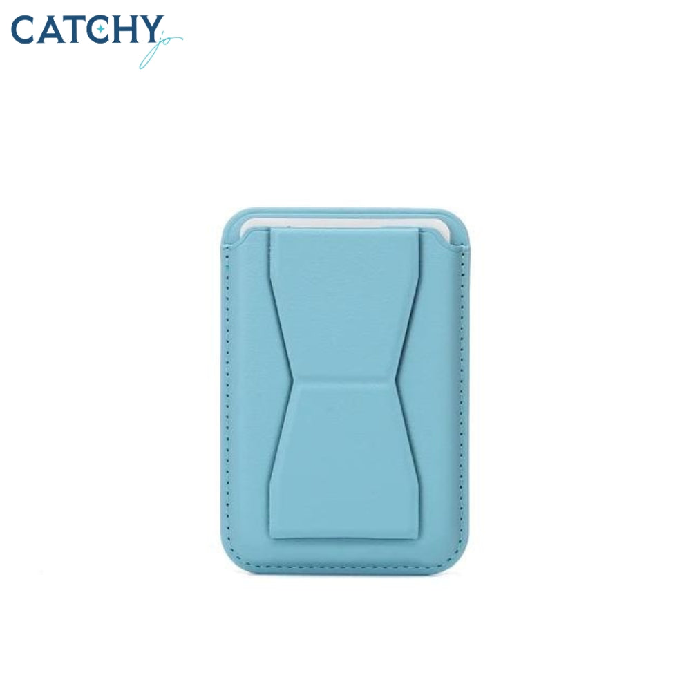 Magnetic Leather Stand Wallet Case