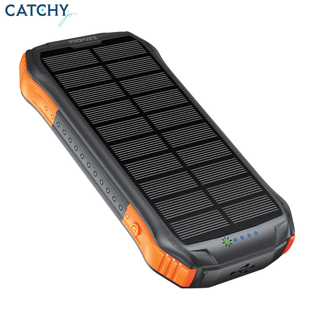PROMATE Solar Power Bank Rugged EcoLight (10000mAh)
