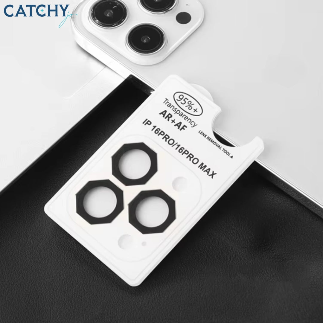 iPhone Octagonal Metal Aluminum Alloy Camera Lens Protector