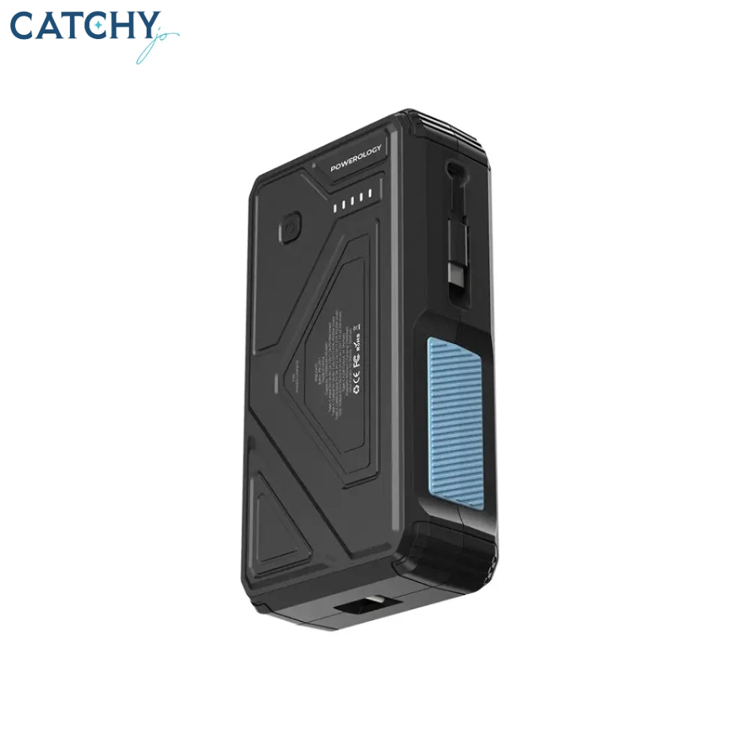 Powerology Solar Wireless Charging Power Bank (27000mAh)