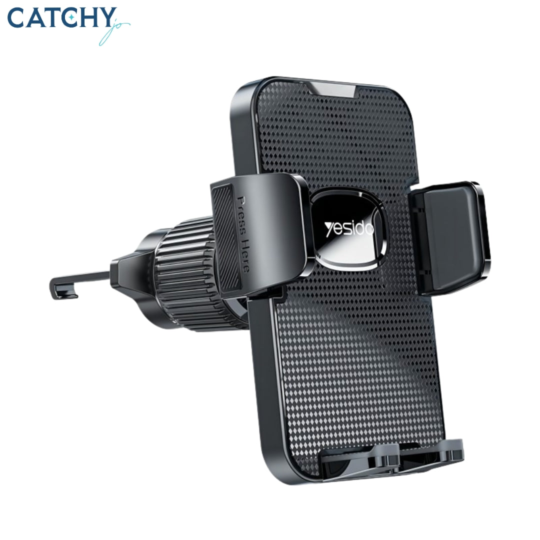 YESIDO C136 Angle Rotation Air Outlet Clip Car Phone Holder