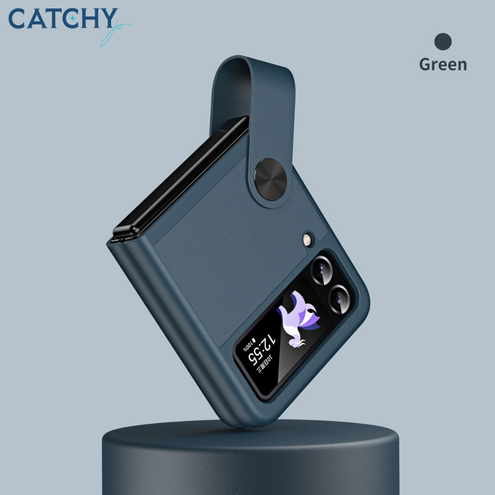 Samsung Z Flip Leather Case