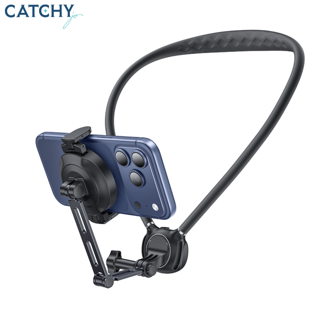 YESIDO C232 360 Rotatable Magnetic Neck Mount Phone Holder