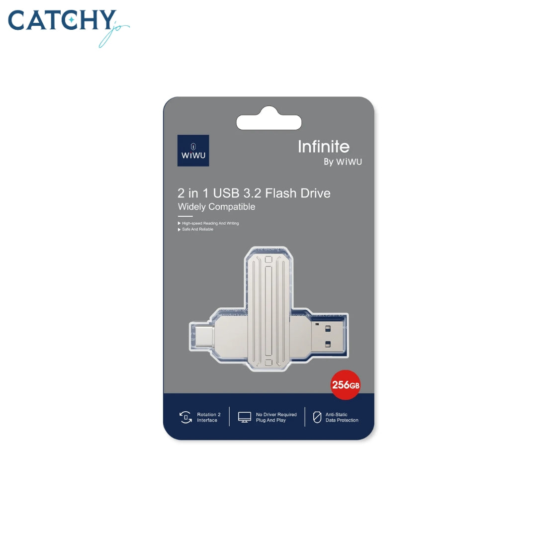 WiWU Wi-FD003 2 in 1 Mobile Flash Drive