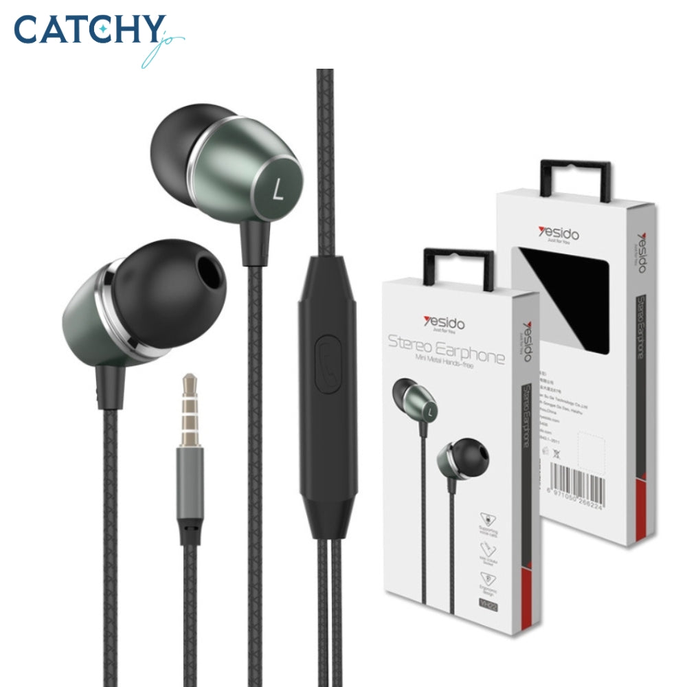 YESIDO YH22 Wired Earphone 3.5mm