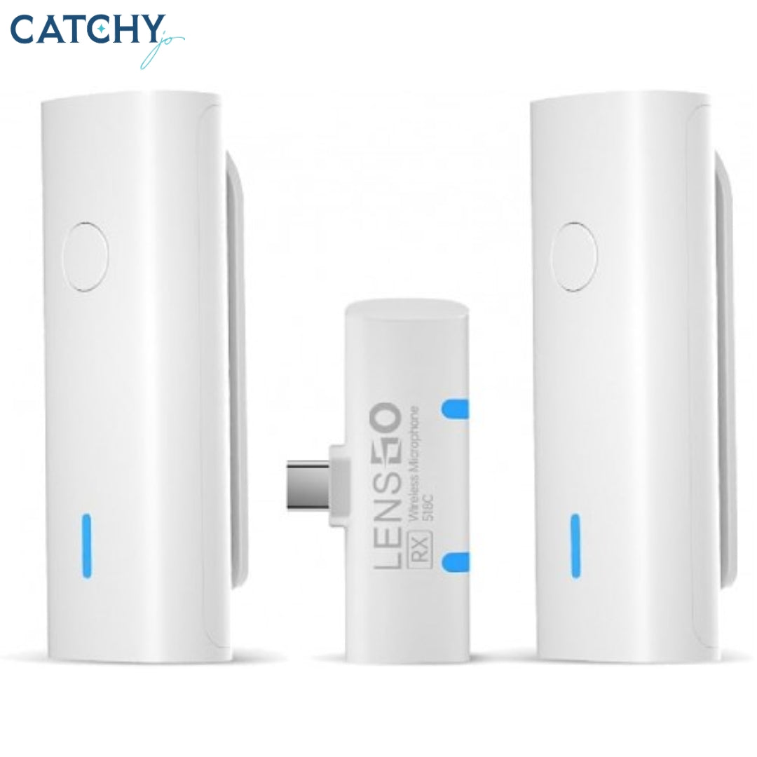 LENSGO 518C Wireless Lavalier Microphone
