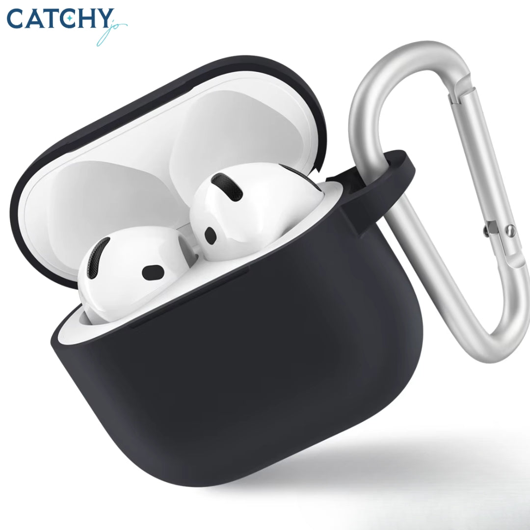 BLUEO AirPods Liquid Silicone Case With Keychain