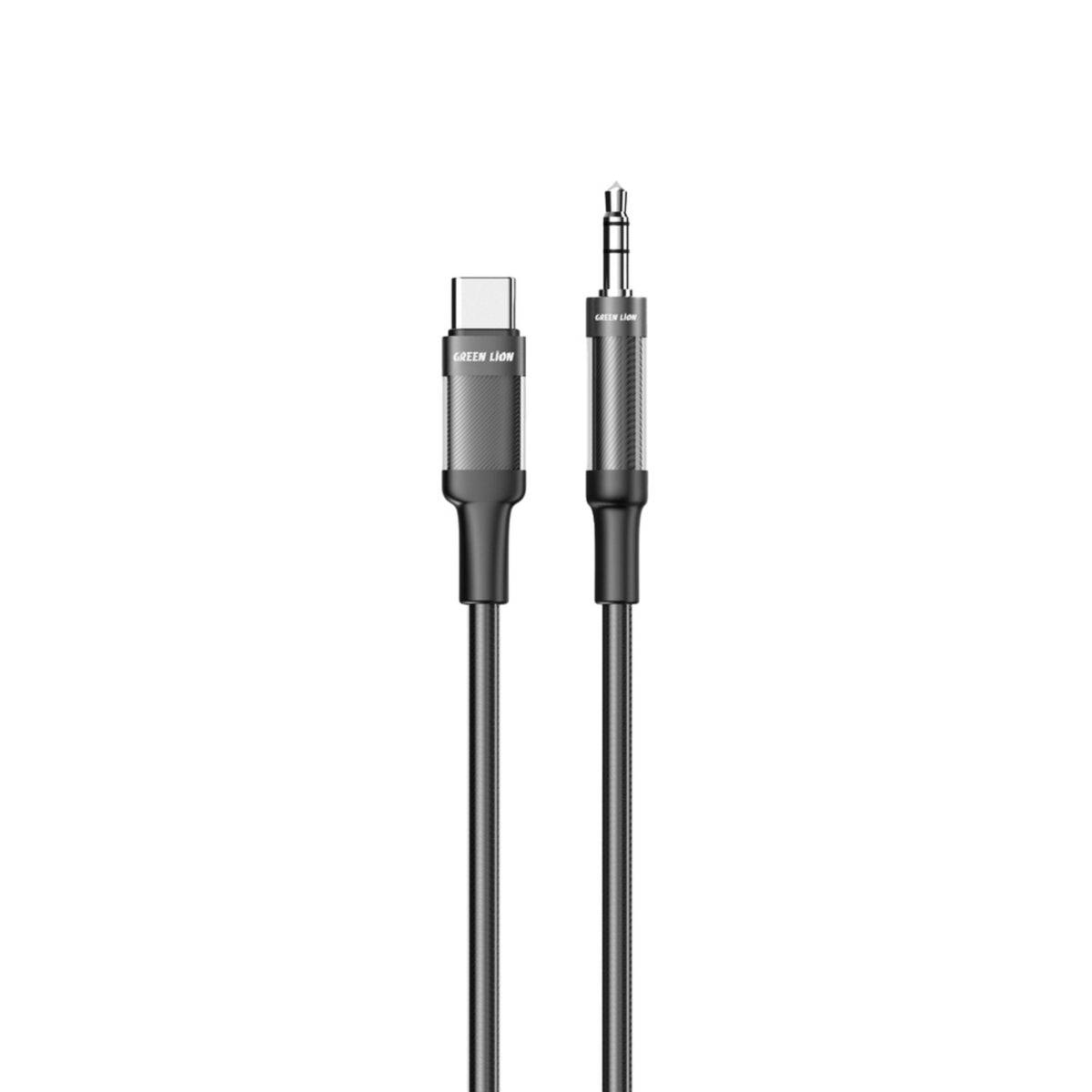 Green Lion USB-C To AUX Braided Cable (1M)