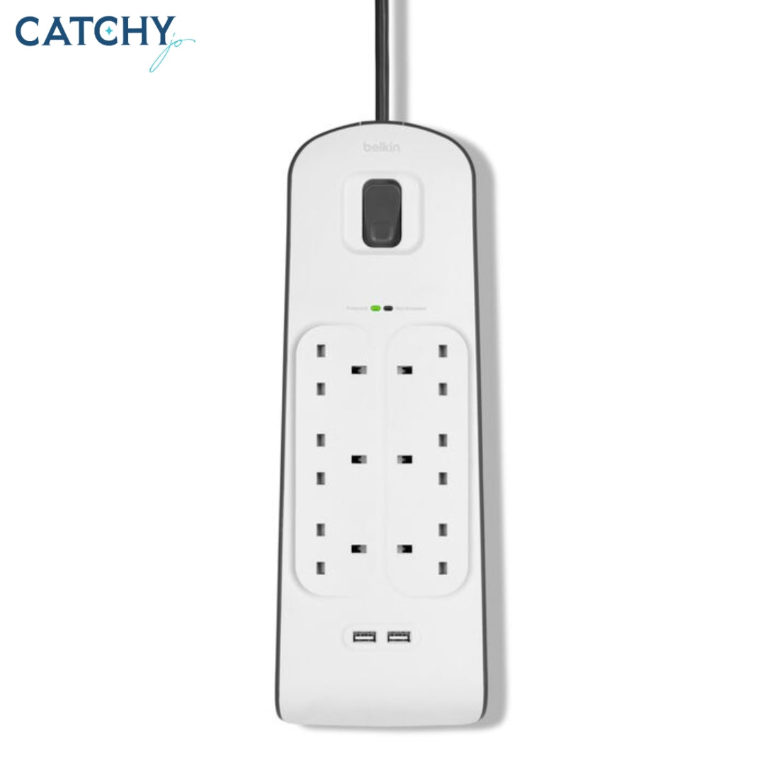 BELKIN USB Charging 6 Outlet Surge Protection Strip 2.4 AMP