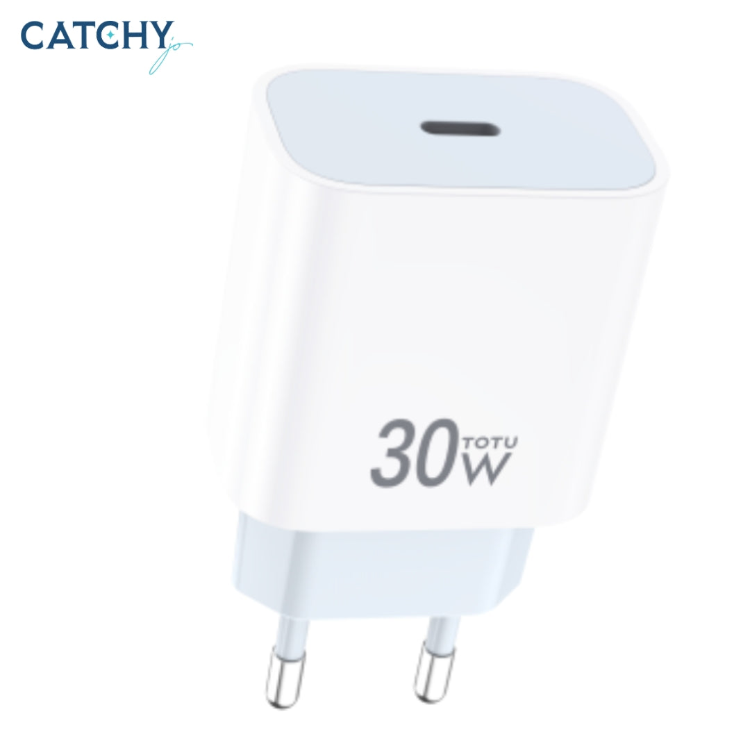 TOTU IRG-UW14E Charging Adapter With Type-C Cable (30W)