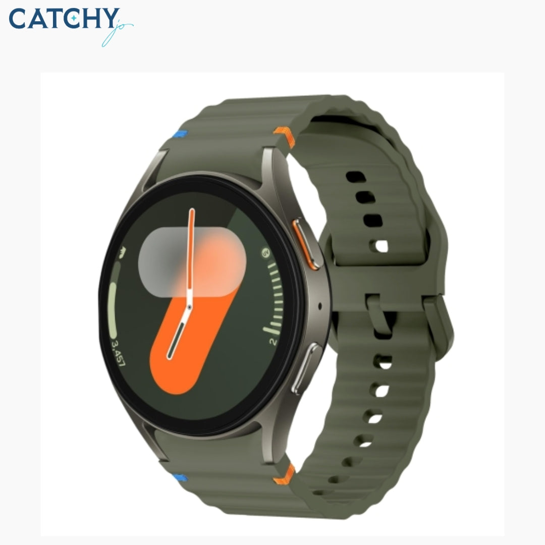 Huawei Wave Pattern Stitched Silicone Watch Band