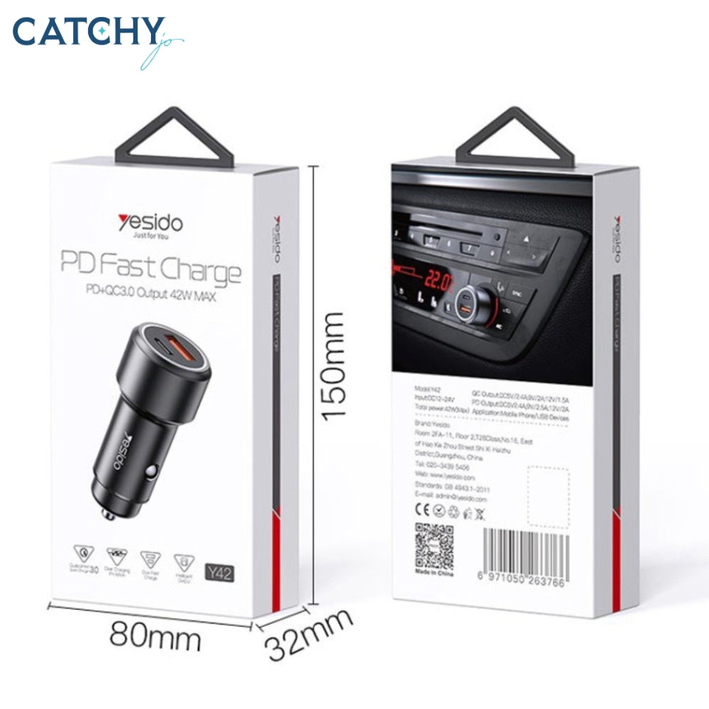 YESIDO Y42 Car Charger