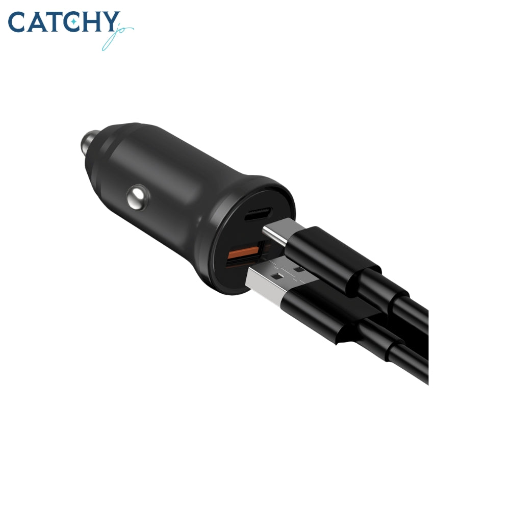 Devia Mini PD +QC 3.0 Car Charger (20W)