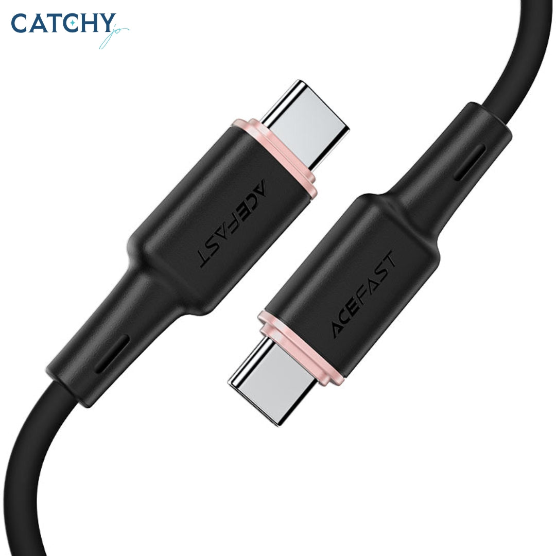 ACEFAST C2-03 USB-C To USB-C Silicone Charging Data Cable