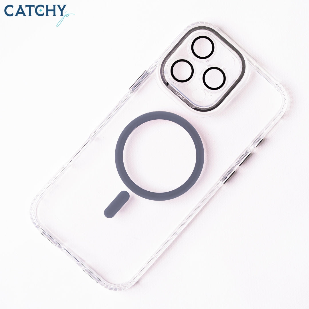J-Case iPhone MagSafe Clear Case With Camera Protector