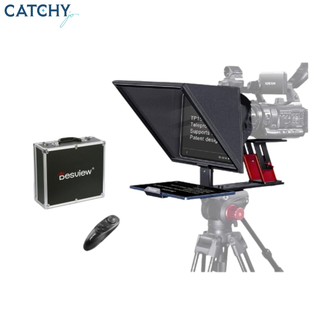Desview TP150 15" Portable Teleprompter With Remote Control