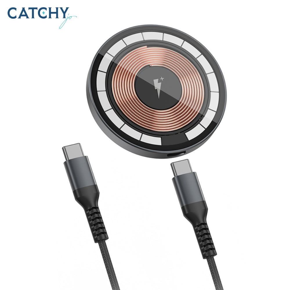 WiWU M14 Transparent Magnetic Wireless Charger