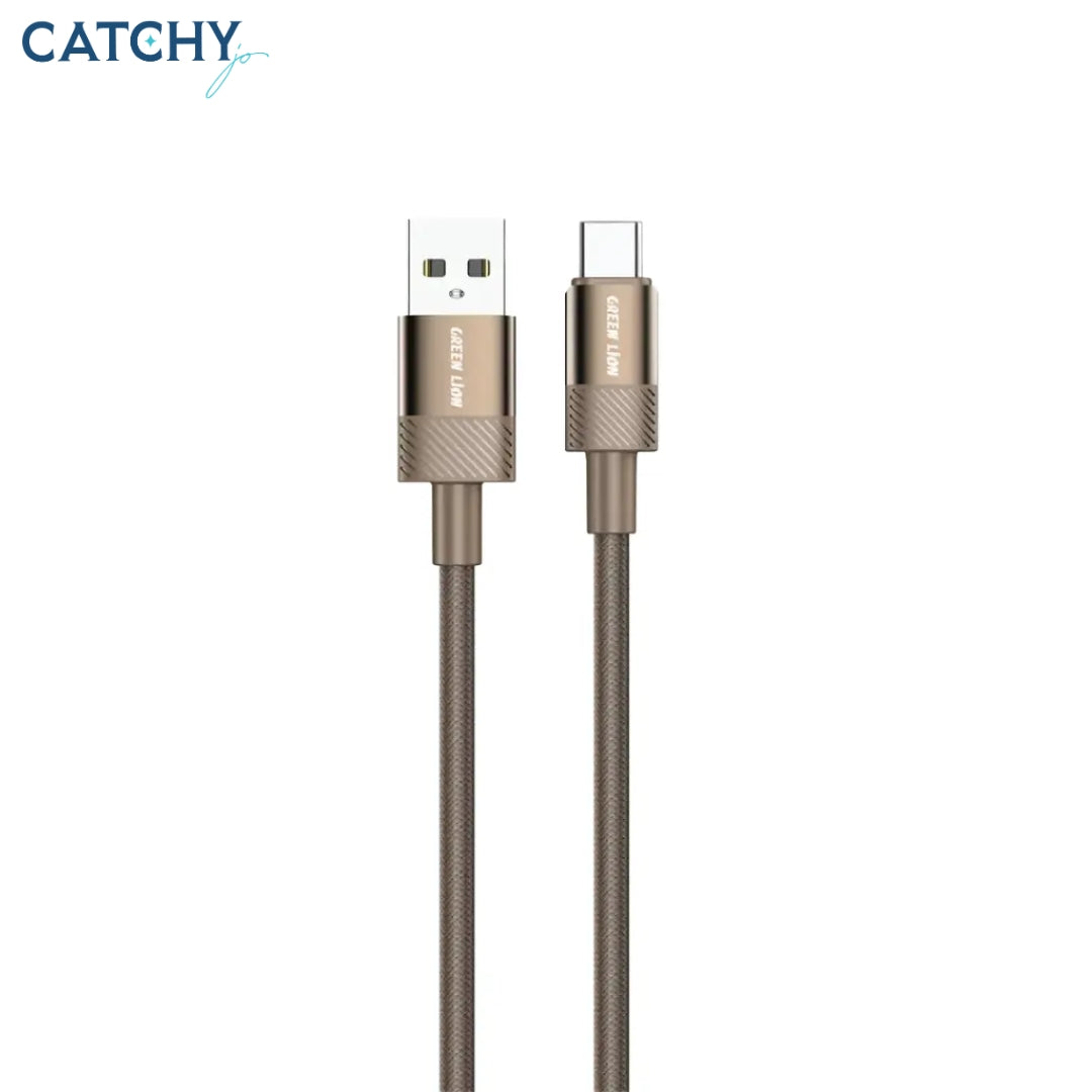 Green Lion Desert Spark Cable USB-A To USB-C 1M (15W)