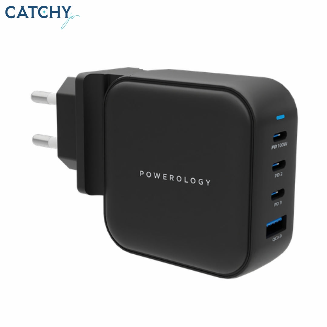 Powerology Triple PD + 1 World Travel Kit (100W)
