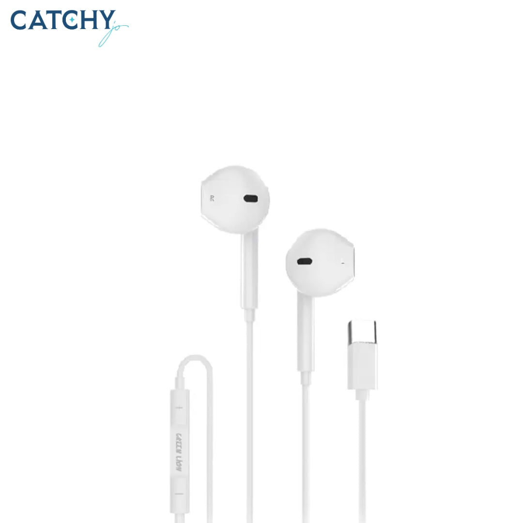 Green Lion Stereo Earphones Type-C