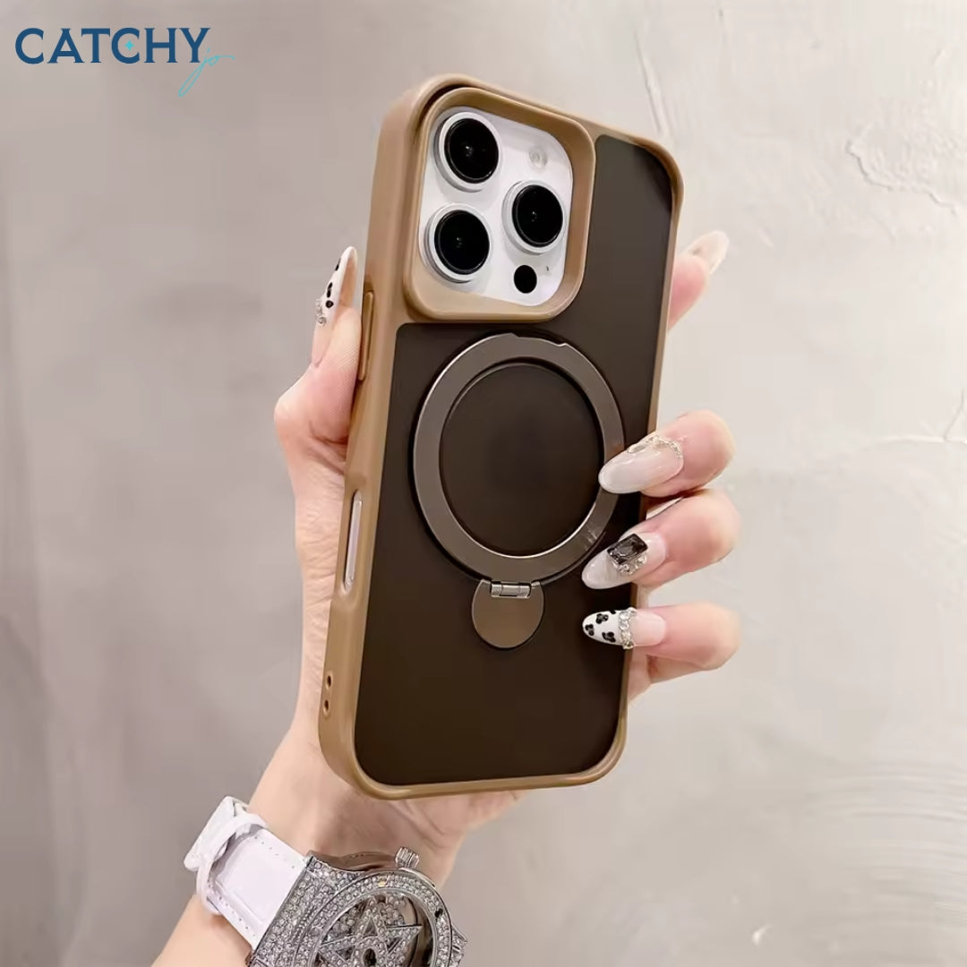iPhone Luxury MagSafe Stand Case
