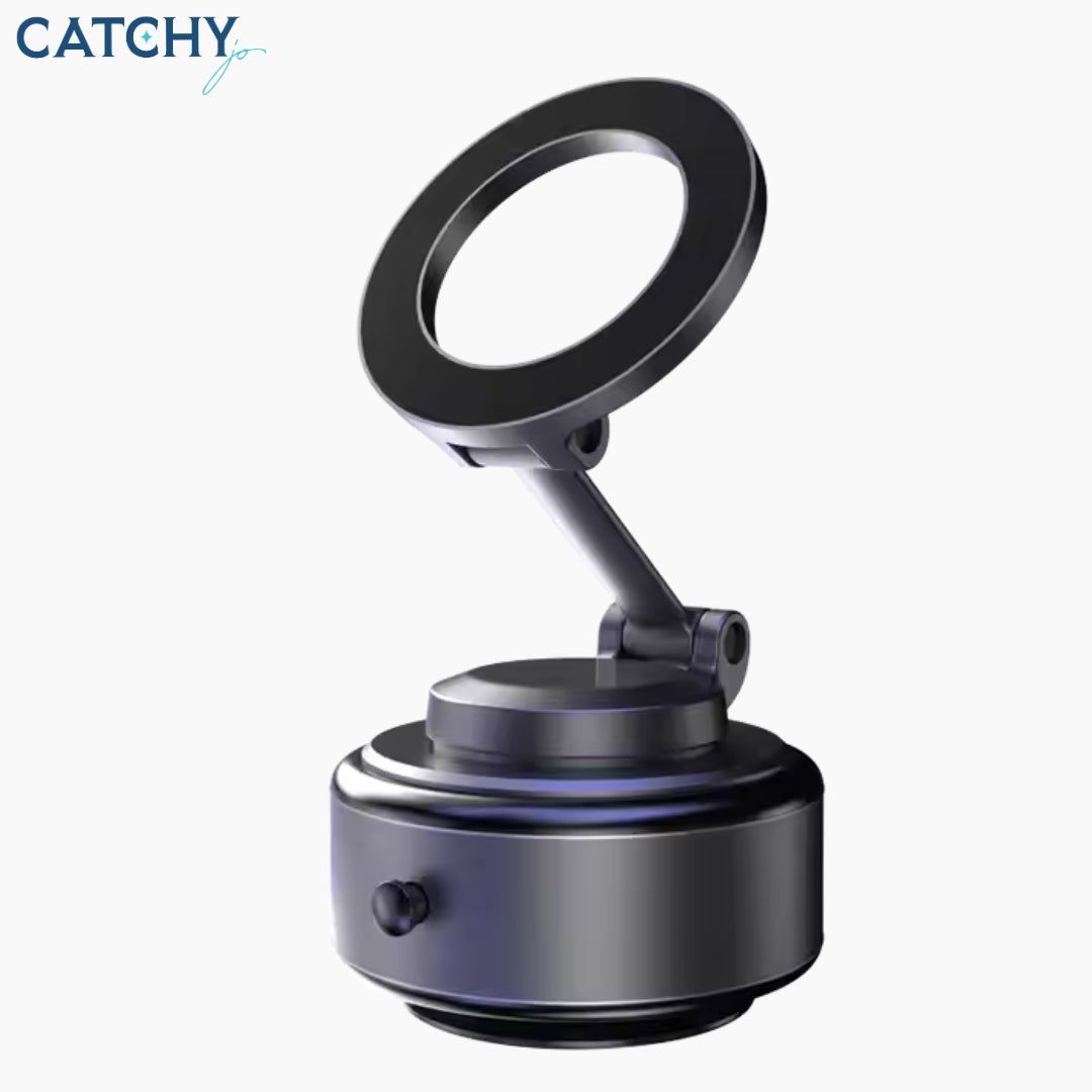 WiWU 360 Degree Automatic Electric Adsorption Magnetic Car Phone Holder