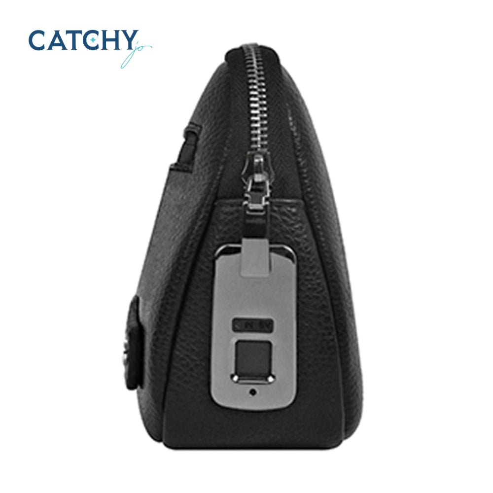 WiWU ALPHA Fingerprint Lock Clutch Bag