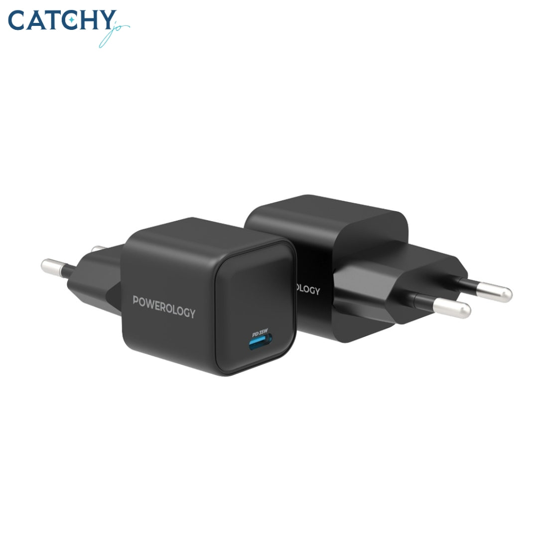 Powerology Ultra-Quick GaN Charger EU (35W)
