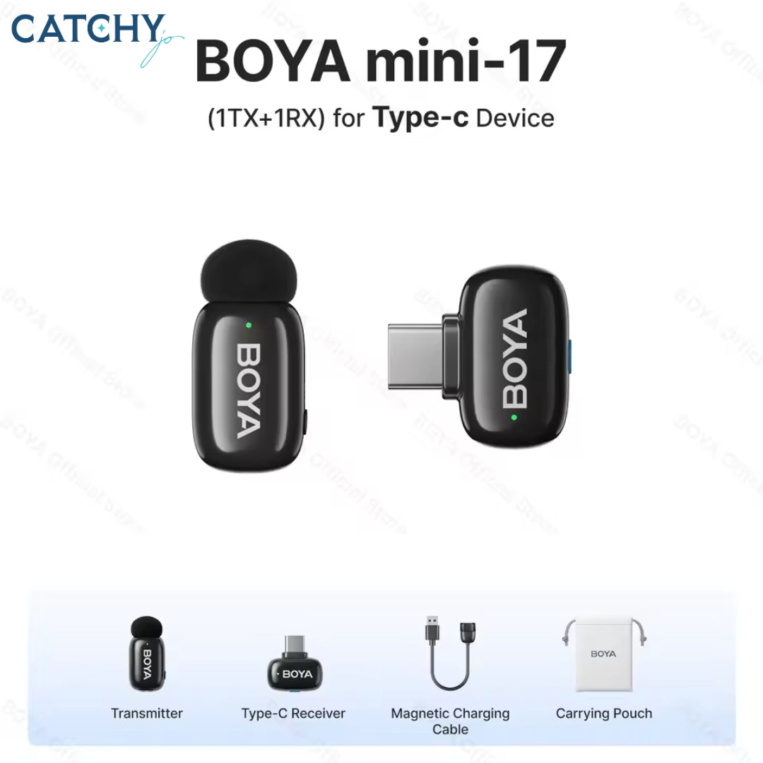 BOYA Mini 17 Type-C Wireless Microphone