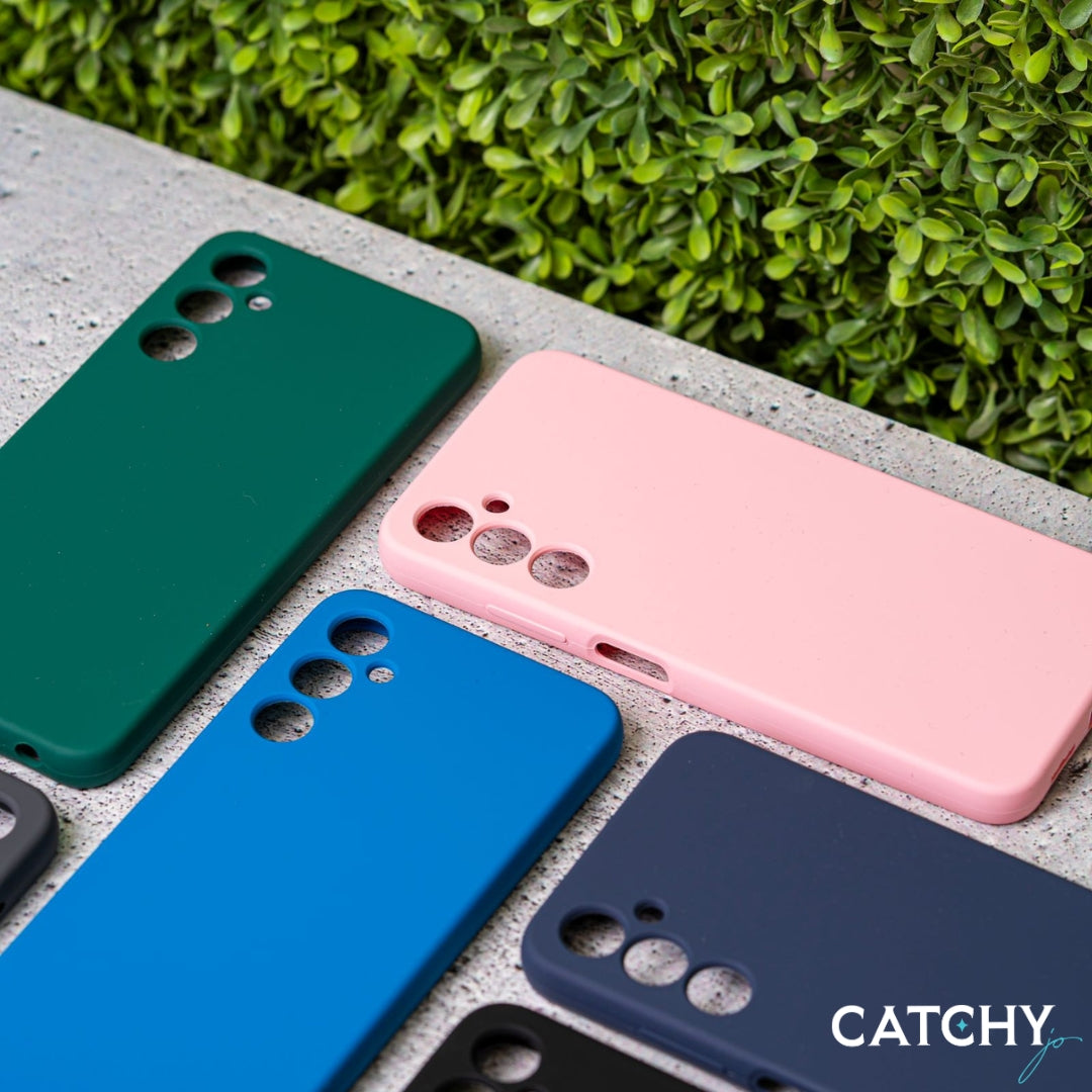 Samsung Silicone With Camera Frame Case