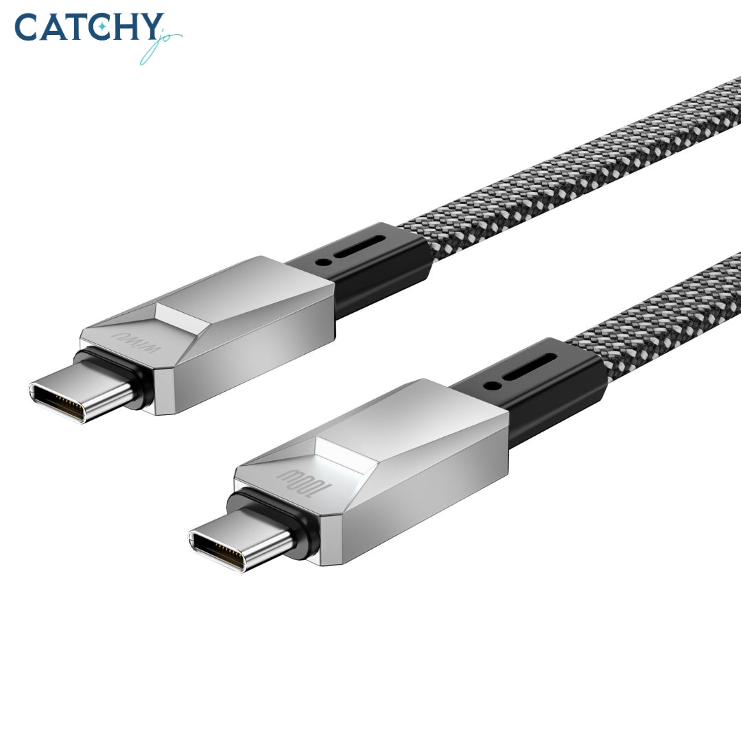WiWU Wi-C078 Cyberlink USB-C To USB-C Cable 1M (100W)